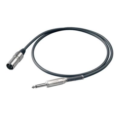 Proel BULK220LU5 Cable Mono Jack-XLR Macho 5m