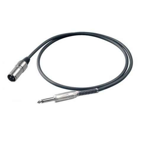Proel BULK220LU5 Cable Mono Jack-XLR Macho 5m