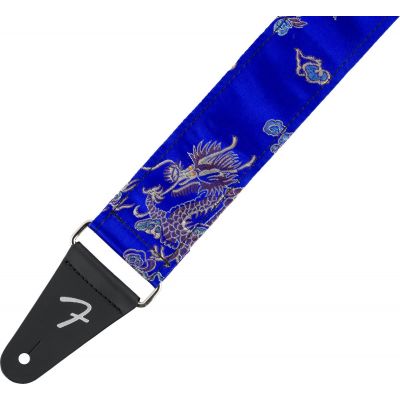Fender Satin Dragon Strap Ryl Blue Correa de Guitarra 2