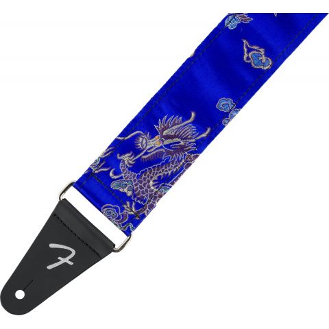 Fender Satin Dragon Strap Ryl Blue Correa de Guitarra
