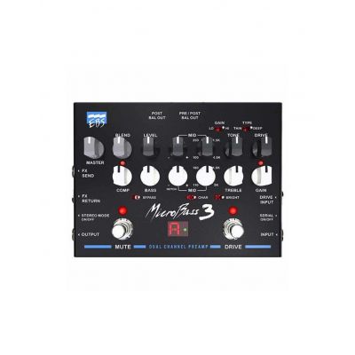 EBS MEBMICROBASS3 Preamplificador 2 Canales