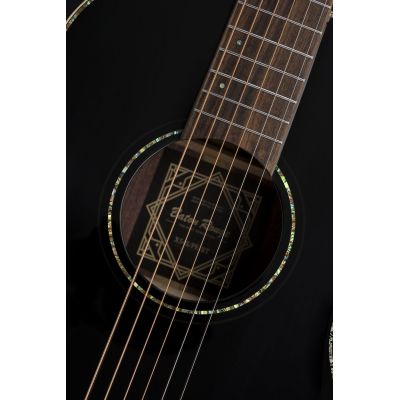 Baton Rouge X54S PE-BT Parlor Guitarra Electroacústica Negra