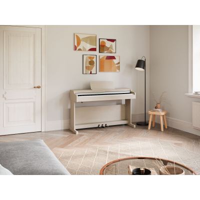 Pack Yamaha YDP 165 Arius Ceniza Piano digital