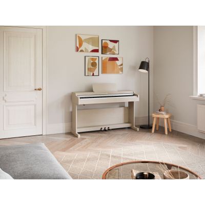 Pack Yamaha YDP 165 Arius Ceniza Piano digital