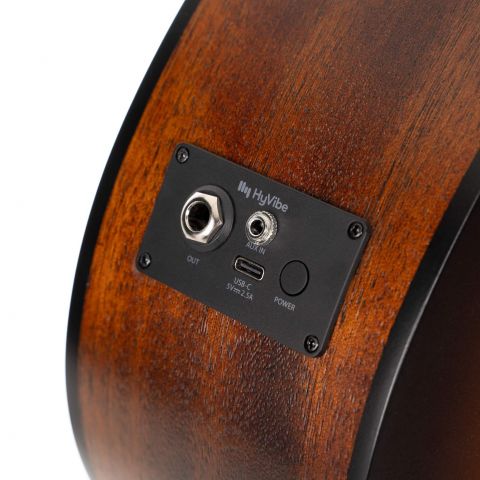 Cort Earth GO OPBB Guitarra Electroacústica Open Pore Brown Burst