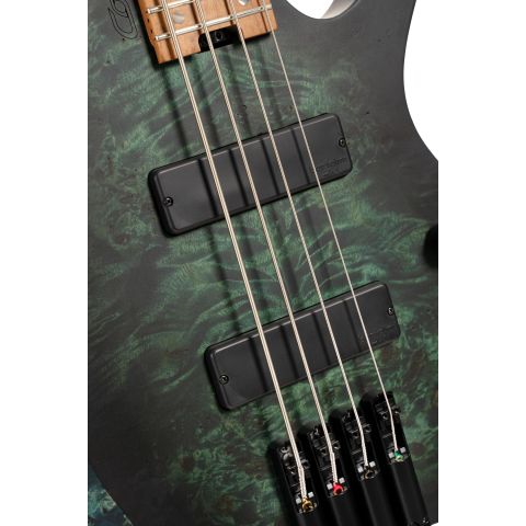 Cort Space 4 Star Dust Green Bajo Eléctrico