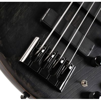 Cort Artisan B4 Element FL OPT Bajo eléctrico Open Pore Trans Black
