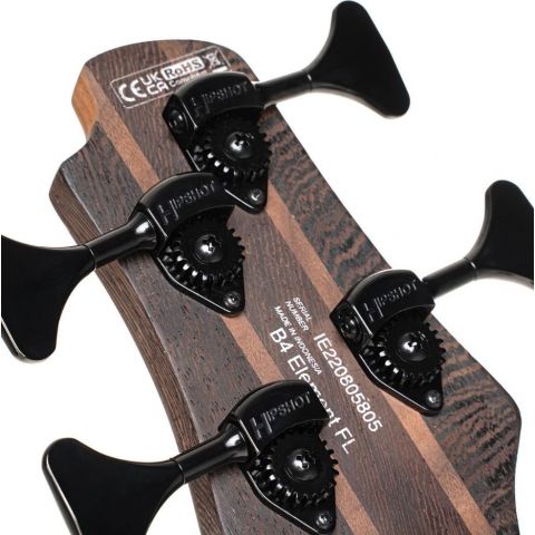 Cort Artisan B4 Element FL OPT Bajo eléctrico Open Pore Trans Black