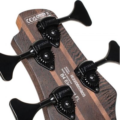 Cort Artisan B4 Element FL OPT Bajo eléctrico Open Pore Trans Black