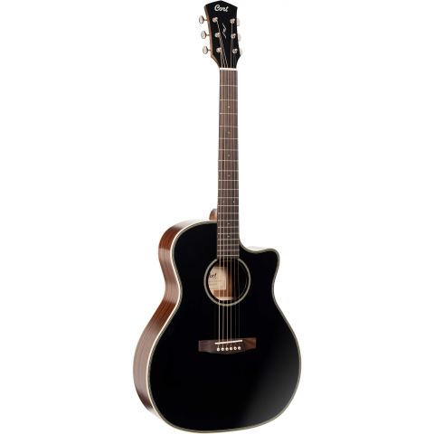 Cort ESSENCE-GA4 BTSG Guitarra Electroacústica Black Top Semi Gloss