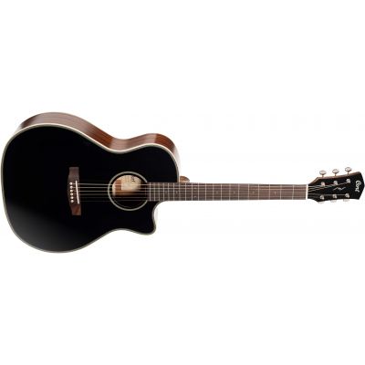 Cort ESSENCE-GA4 BTSG Guitarra Electroacústica Black Top Semi Gloss