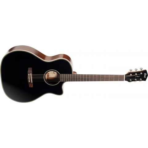 Cort ESSENCE-GA4 BTSG Guitarra Electroacústica Black Top Semi Gloss