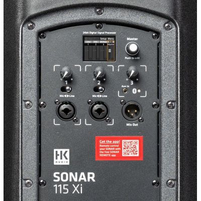 HK Audio Sonar 115 Xi Potencia  1200 W Peak
