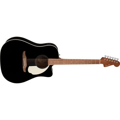 Fender California Standard Redondo Negro Guitarra Electroacústica
