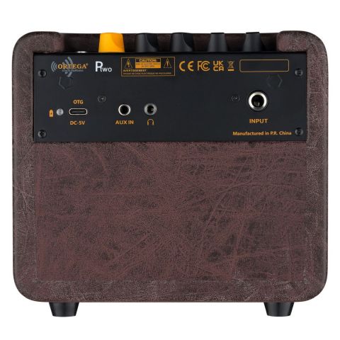 Ortega PTWO Amplificador Acústico Portátil 12W con Batería y Bluetooth