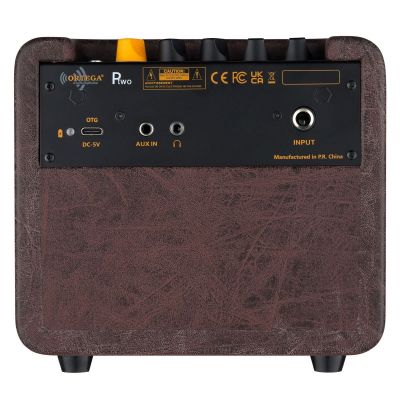 Ortega PTWO Amplificador Acústico Portátil 12W con Batería y Bluetooth