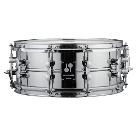 Sonor Kompressor KS 14x5.75 SDS Caja de Acero Cromado Power Hoop