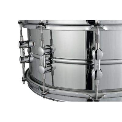 Sonor Kompressor KS 14x5.75 SDS Caja de Acero Cromado Power Hoop