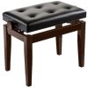 OQAN Banqueta Piano Regulable palisandro negro Mate