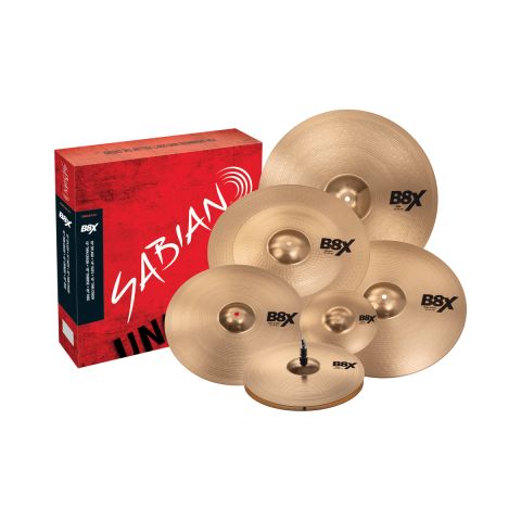 SABIAN B8X Complete Set. Hi-Hats 14",...