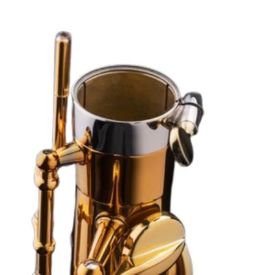 Selmer Signature Lacado Saxofón Alto Dorado Goldmessing Grabado DGG