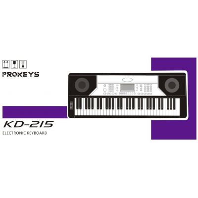 PROKEYS KD-215 Teclado 5 octavas con SENSIBILIDAD