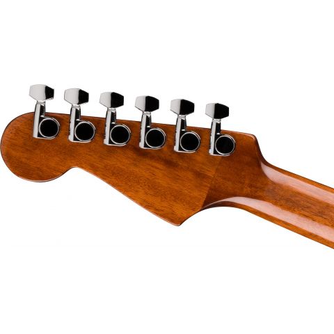 Fender California Standard Redondo Mini 3 Sapeli Natural Guitarra Acústica con Funda