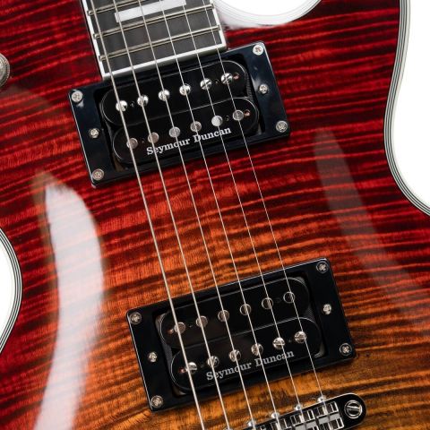 Cort CR300 Deluxe FB Guitarra Eléctrica Flaming Burst