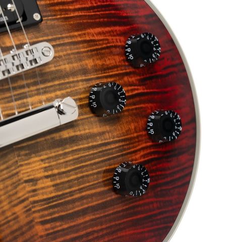 Cort CR300 Deluxe FB Guitarra Eléctrica Flaming Burst