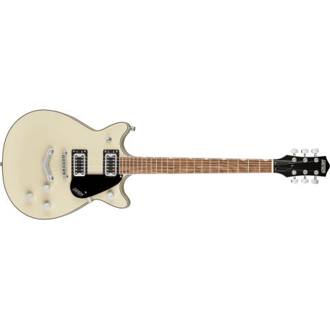 Gretsch G5222 Electromatic® Double Jet™ BT with V-Stoptail, Laurel Fingerboard, Vintage White