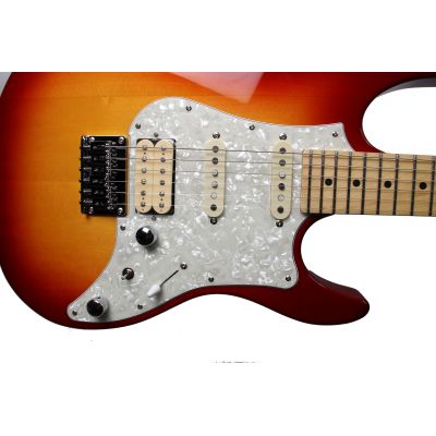 Fujigen Odyssey Boundary Cherry Burst Guitarra Eléctrica