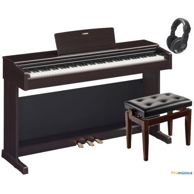 Pack Yamaha YDP 165 Arius Palisandro Piano digital