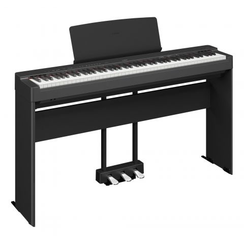 Pack YAMAHA P-225 Negro Bluetooth + Soporte L200 + Pedalera LP1