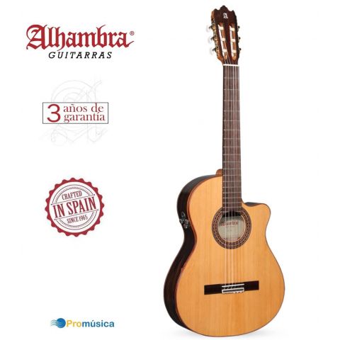 Alhambra Ziricote CTW E8 Fishman ( caja estrecha ) + Funda Alhambra 10mm 9730