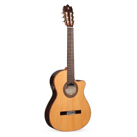 Alhambra Ziricote CTW E8 Fishman ( caja estrecha ) + Funda Alhambra 10mm 9730