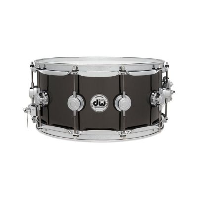 DW Collector's Nickel Over Brass Caja Metálica 14"x6.5" DRVB6514SVC