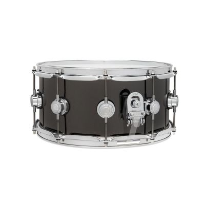 DW Collector's Nickel Over Brass Caja Metálica 14"x6.5" DRVB6514SVC