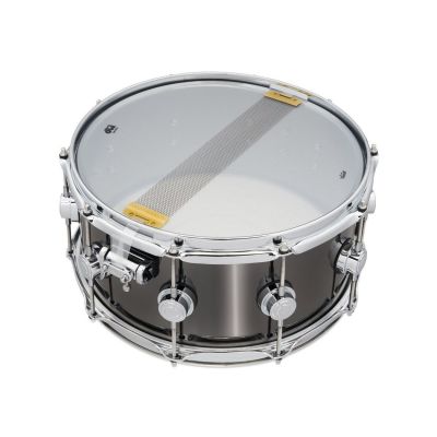 DW Collector's Nickel Over Brass Caja Metálica 14"x6.5" DRVB6514SVC