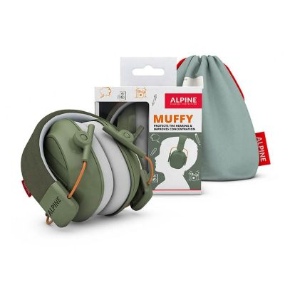 Alpine Muffy Kids MUFF GN Orejera de Protección Auditiva Verde