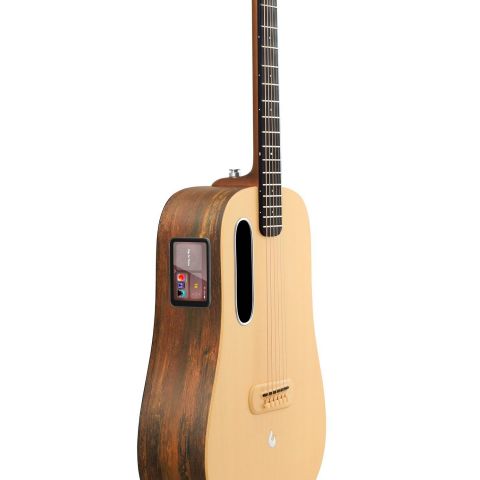 Lava Music Me 4 Spruce 36' Lite Bag Woodgrain Brown