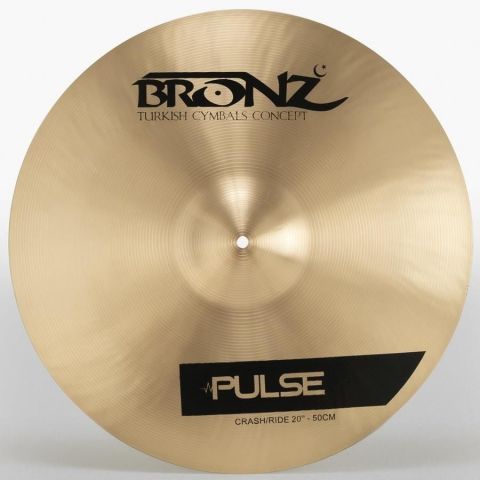 Bronz Crash Ride 20" Pulse Series