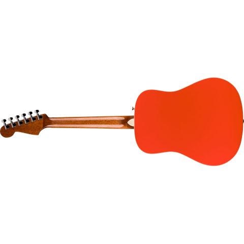 Fender California Standard Redondo mini wb ib Fiesta Red Guitarra Acústica