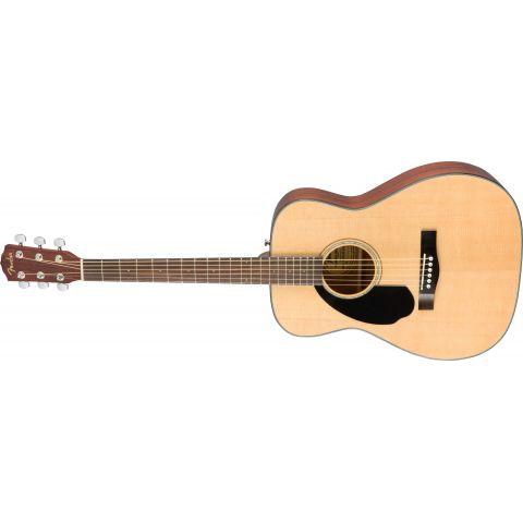 Fender CD60S Dreadnought LH Natural Guitarra Acústica