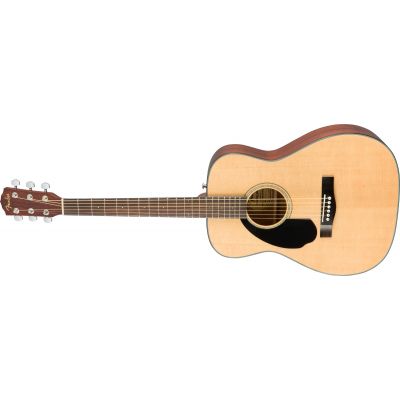 Fender CD60S Dreadnought LH Natural Guitarra Acústica