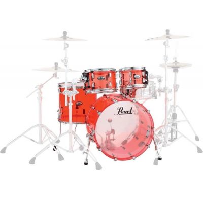 Pearl Crystal Beat Batería Acústica Ruby Red