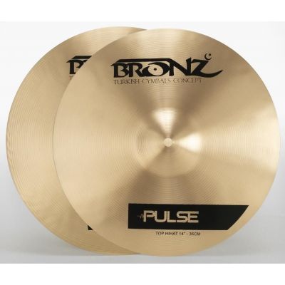 Bronz Hi Hat 14" B20  Pulse Series