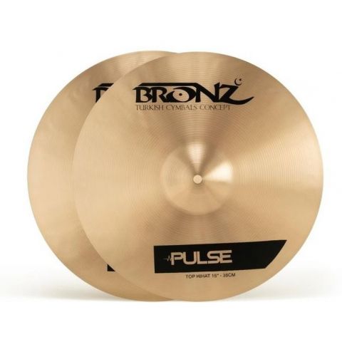 Bronz Hi Hat 15" B20  Pulse Series