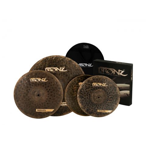 Bronz Set de platos Roots Series + Funda 14 16 20