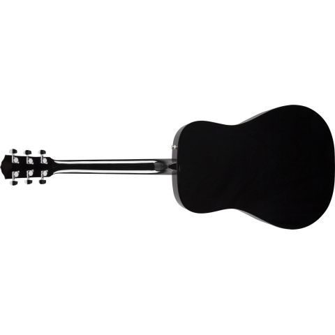Fender CD60 Guitarra Acústica Negra Con Estuche