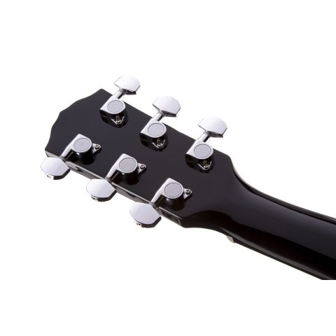 Fender CD60 Guitarra Acústica Negra Con Estuche